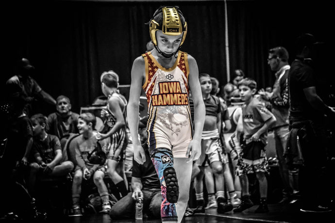 LDR Headgear's New Wrestling Headgear provides the lightest and most effective head impact protection for wrestlers.
