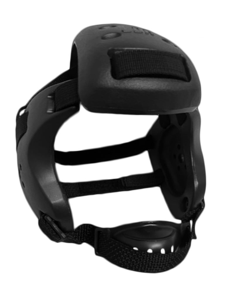 Earguard XP - Adult Black & School Color Straps - LDR Headgear LLC