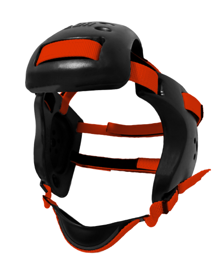 Earguard XP - Adult Black & School Color Straps - LDR Headgear LLC