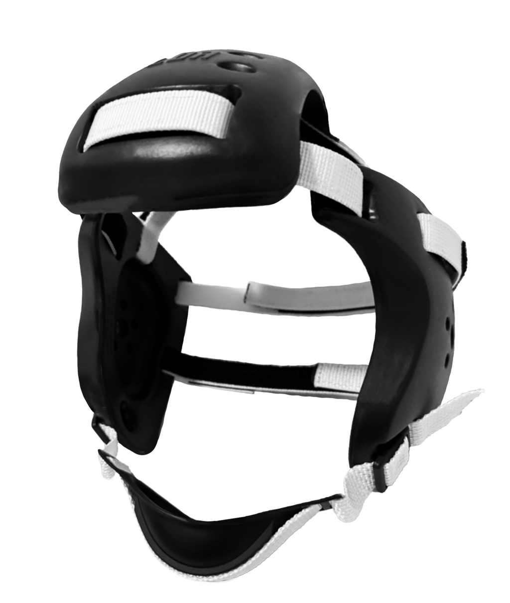 Earguard XP - Adult Black & School Color Straps - LDR Headgear LLC