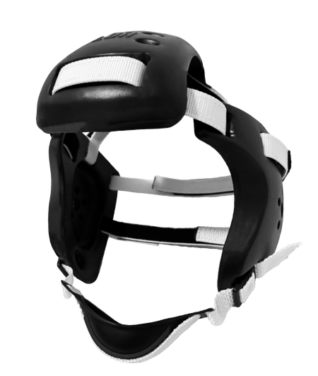 Earguard XP - Adult Black & School Color Straps - LDR Headgear LLC