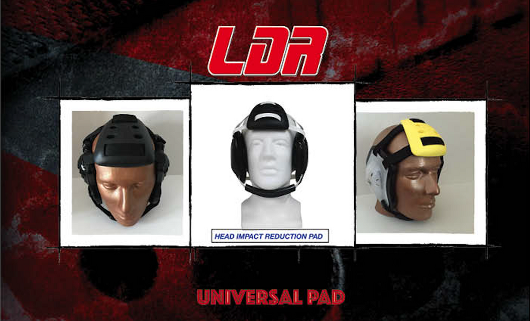 LDR UNIVERSAL PAD -  Adult - BLACK - LDR Headgear LLC