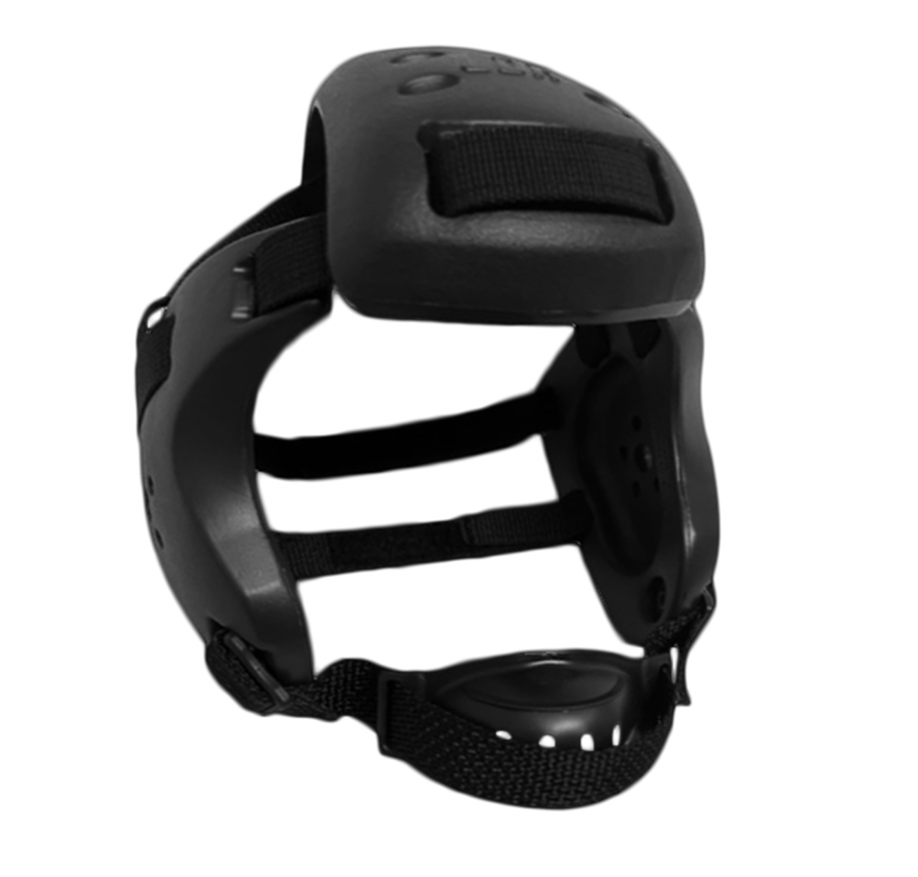 LDR XP 3 - Leader Headgear XP Black w/Straps (3 Pads) - Kids Size