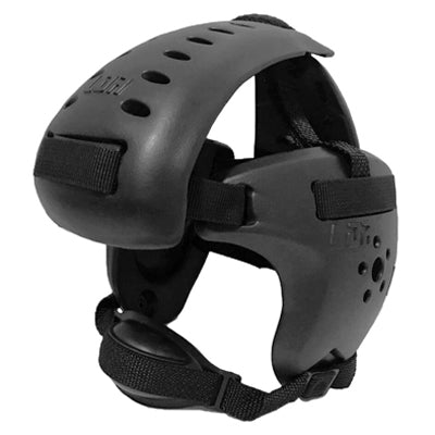 LDR XP 4 - Leader Headgear XP Black w/Straps (4 Pads) - Adult