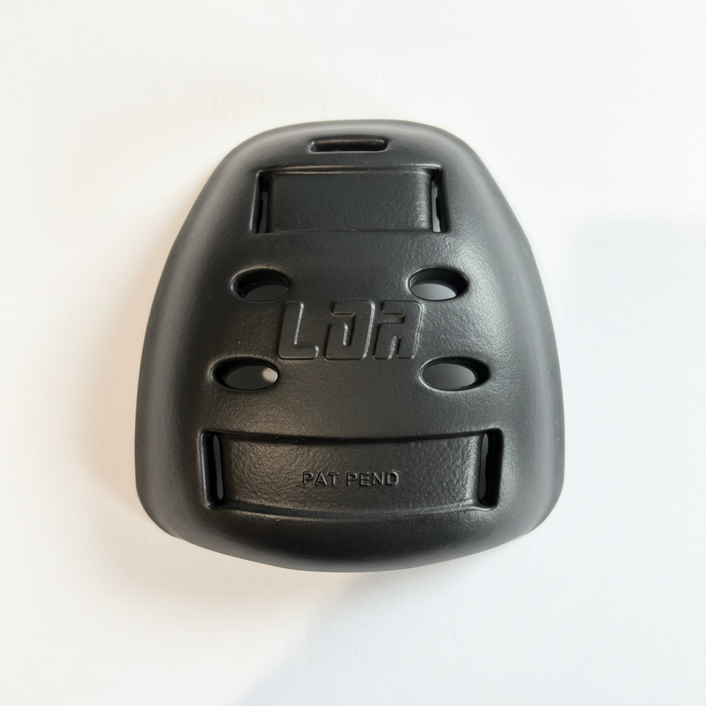 UNIVERSAL FRONT PAD - Adult -BLACK- Fits all 4 strap headgear