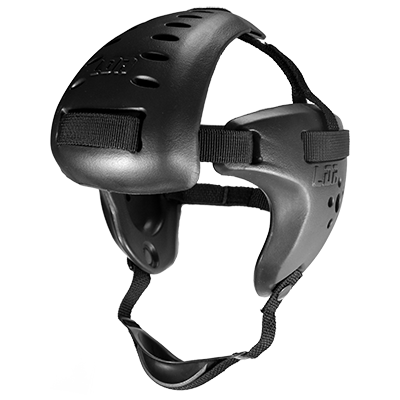 Wrestling Headgear KIDS-Black & Black Straps