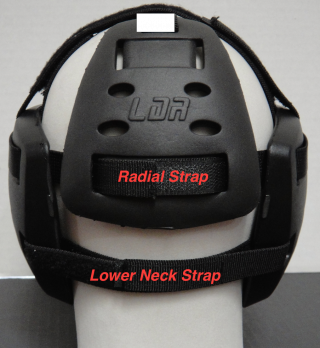 Wrestling Headgear, UNIVERSAL PAD - 4 Strap Headgear (Black, White & Gold)